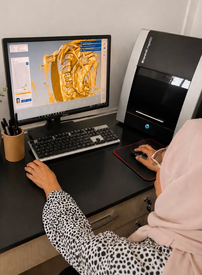 Conception numérique dentaire avec imprimante 3D de laboratoire